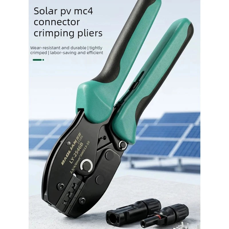 MC4 Solar Crimping Pliers – Aluminum & Copper Tube Crimper Crimping Pliers Babs