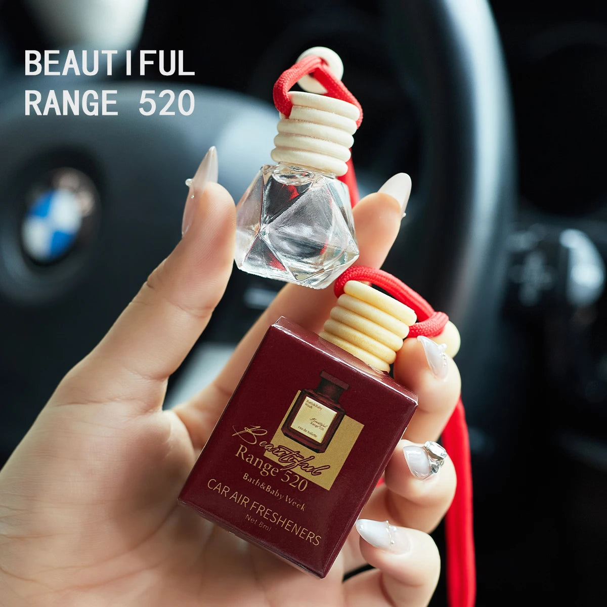 Car Air Freshener Rope Fragrance – Long-Lasting Scent Car Air Freshener Babs BEAUTIFUL RANGE 520