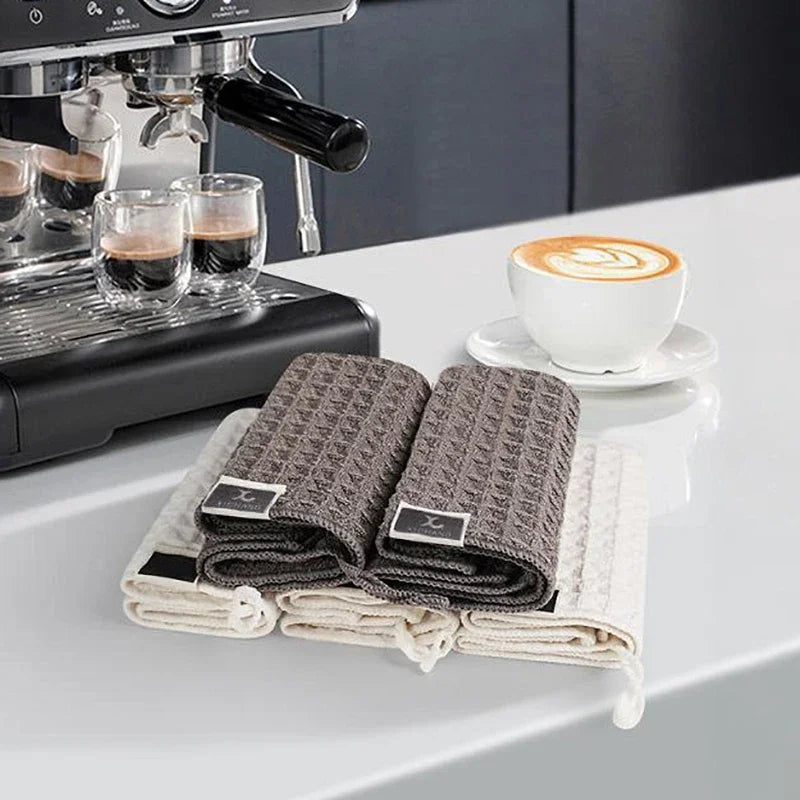 Microfiber Coffee Bar Cleaning Towels – Super Absorbent 1/2/4 Pcs Microfiber Cleaning Towel Babs