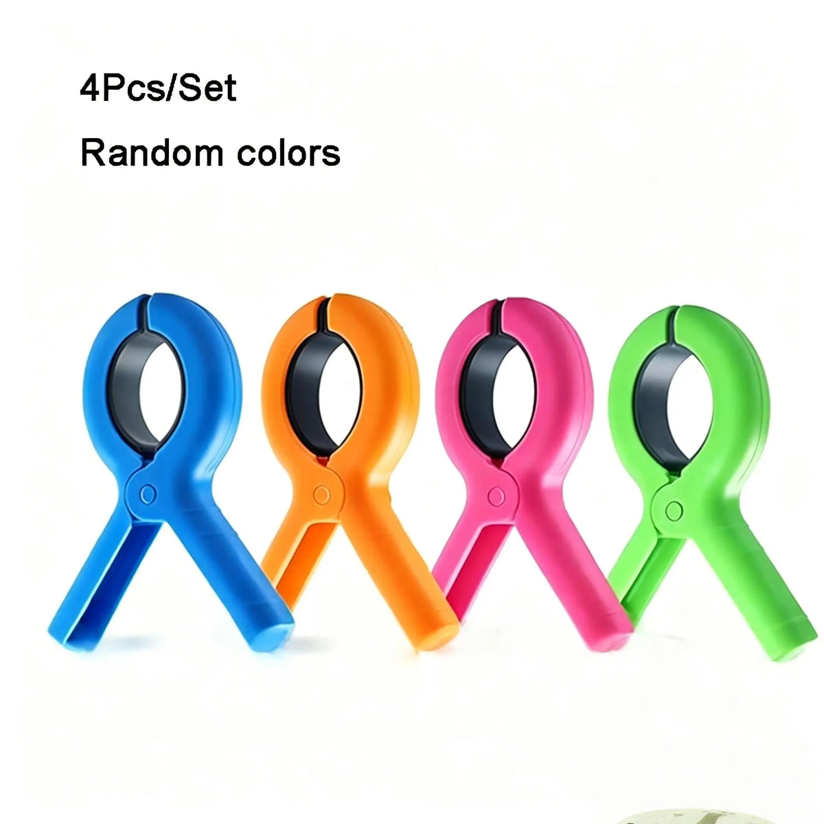 Beach Towel Clips for Chairs – Multicolor 4/8 Pack Beach Towel Clips Babs 4Pcs-Random colors