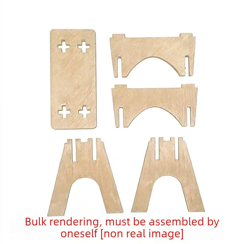 Retro Plywood Wood Stool – Modern Living Room Home Seat Wooden Stool Babs Bulk-1 Piece