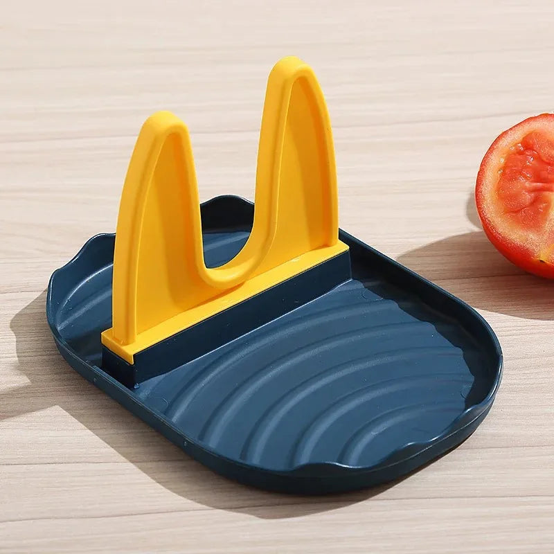 Pan Lid Holder & Spoon Rest – Multi-Slot Kitchen Stand Kitchen Utensil Stand Babs