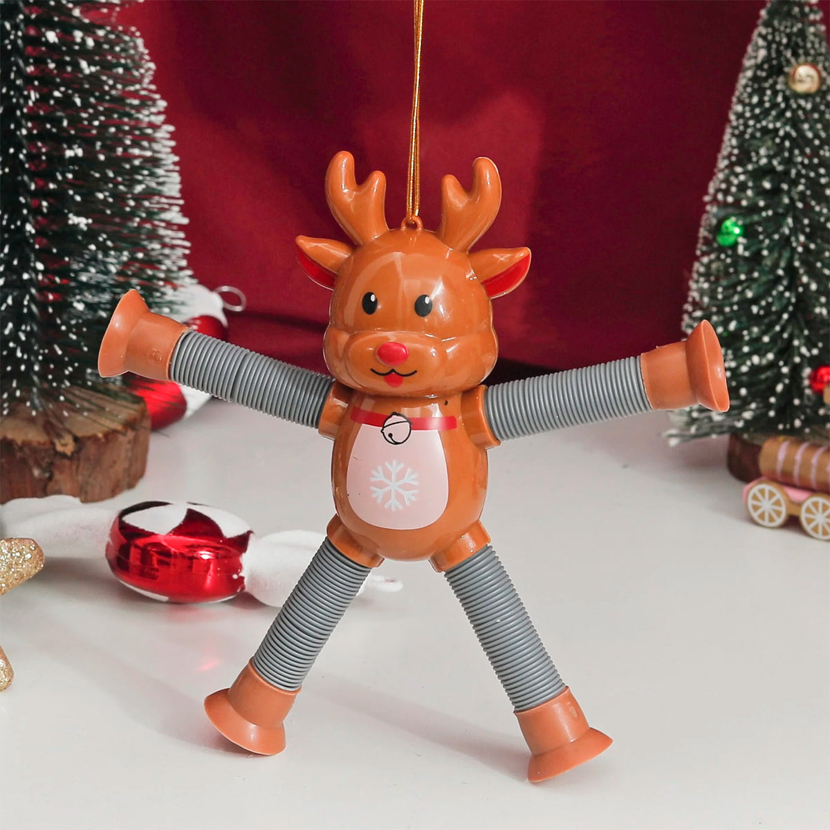 Christmas Stretchable Sensory Ornament – Tree & Table Decor Christmas Ornament Babs Elk