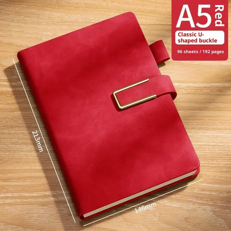 Vintage A5 Soft Leather Notebook – Business & College Journal Leather Notebook Babs A20