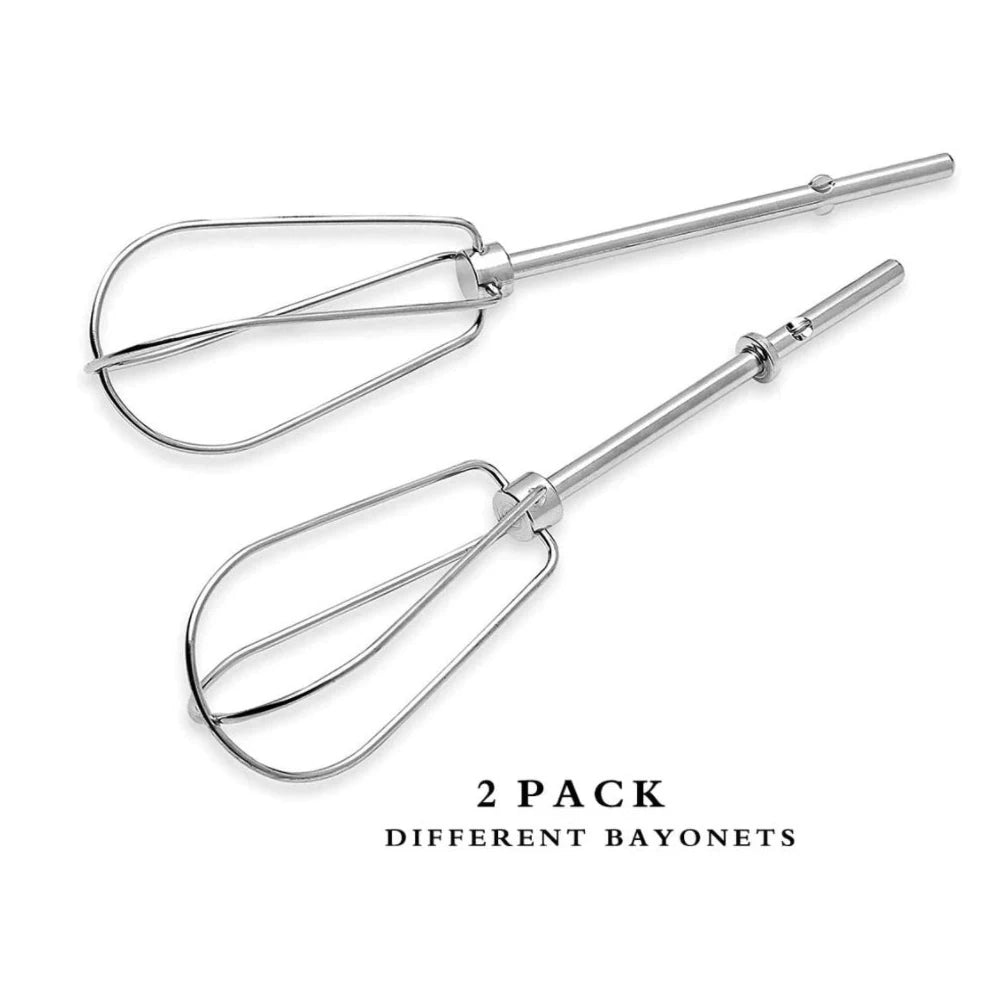 KitchenAid Hand Mixer Turbo Beaters W10490648 – 2-Pack Mixer Replacement Beaters Babs