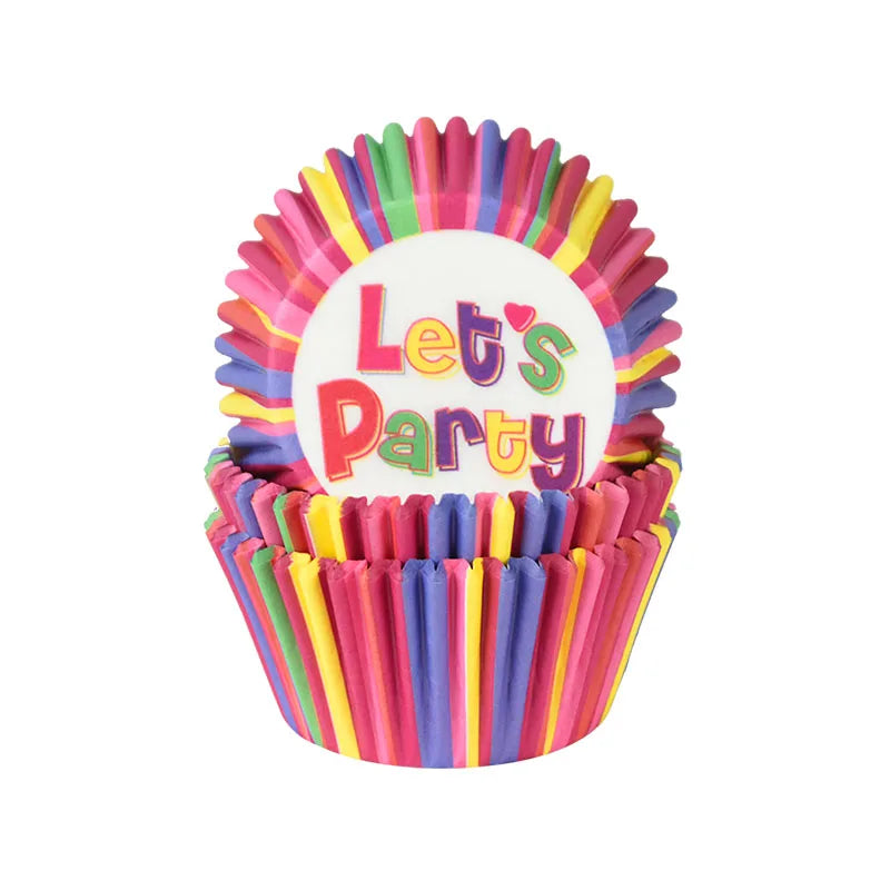 100pcs Multicolor Cupcake Paper Liners – Party Baking Cups Cupcake Paper Liners Babs