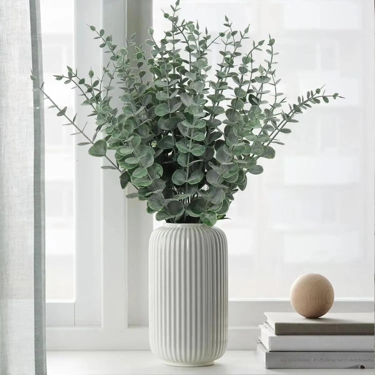 Artificial Eucalyptus Stems – Wedding, Wreath & Home Decor Artificial Leaf Stems Babs