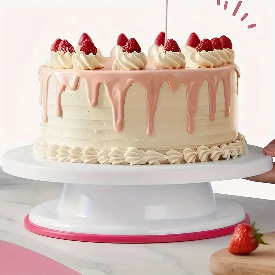 24-Piece Cake Decorating Set – Turntable, Piping Tips & Tools Cake Decorating Set Babs