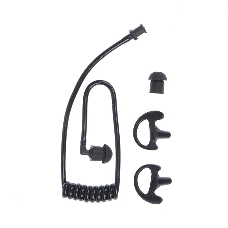 Walkie Talkie Acoustic Tube Earpiece Replacement – Coil & Earmold Radio Earpiece Kit Babs
