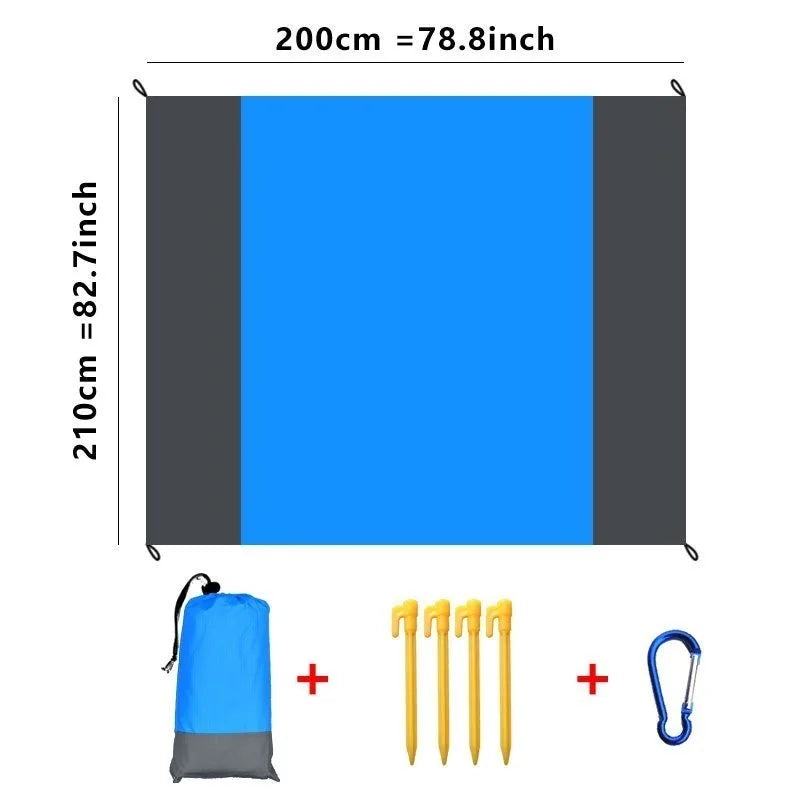 Waterproof Foldable Picnic Blanket & Camping Mat – 2 Sizes Outdoor Picnic Mat Babs