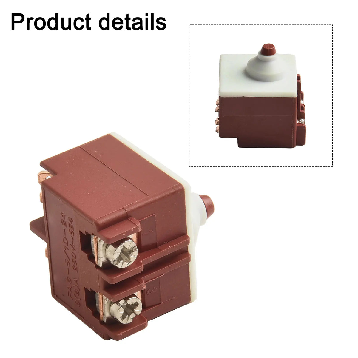 Angle Grinder Switch DPST NO Momentary – GWS6/GWS7 100 Power Tool Switch Babs
