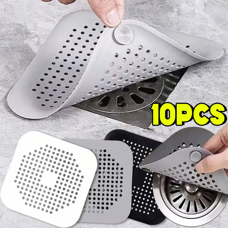 Silicone Shower Drain Hair Catcher & Sink Strainer Plug Drain Hair Catcher Babs