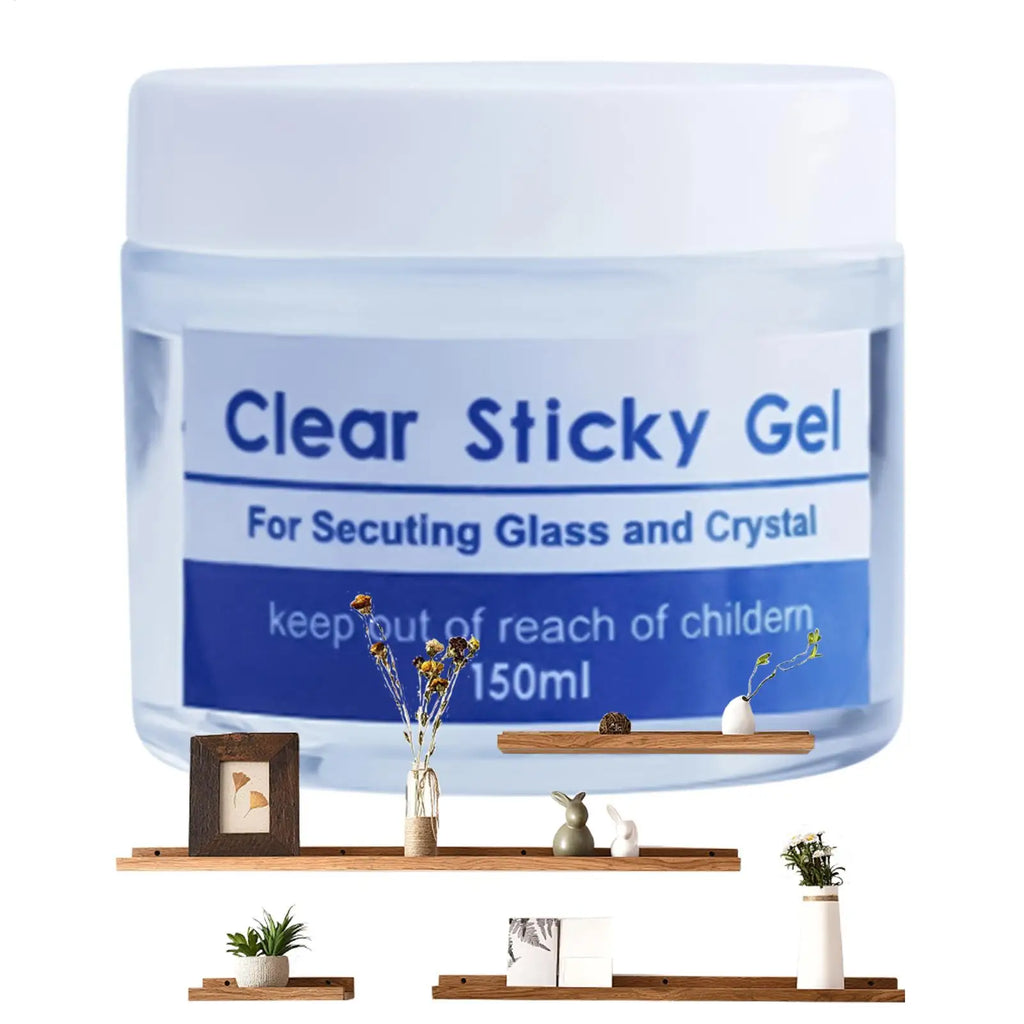 Crystal Clear Museum Wax – Reusable Adhesive Gel for Collectibles Museum Adhesive Wax Babs