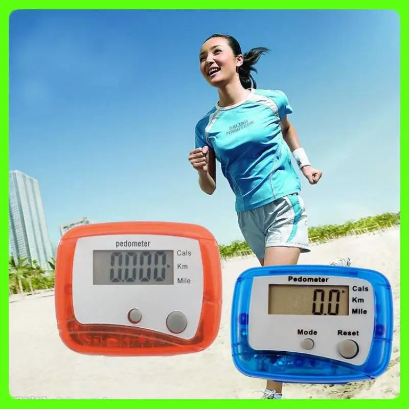 HUXUAN Pedometer – Step Counter with Calorie & Distance Track Fitness Pedometer Babs