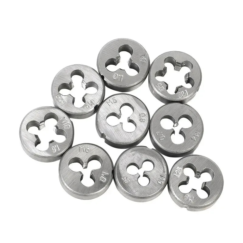Metric Tap & Die Set 12/20Pcs – Carbide Thread Tapping Kit Tap & Die Set Babs