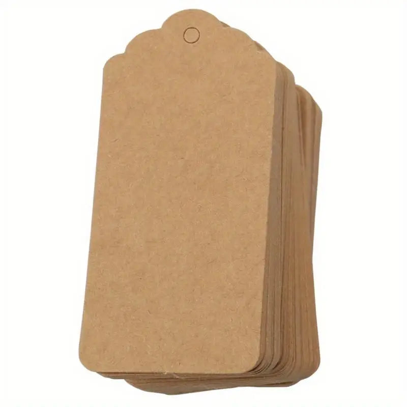 100pcs Kraft Paper Gift Tags – Wedding, Christmas & Holiday Labels Kraft Paper Gift Tags Babs