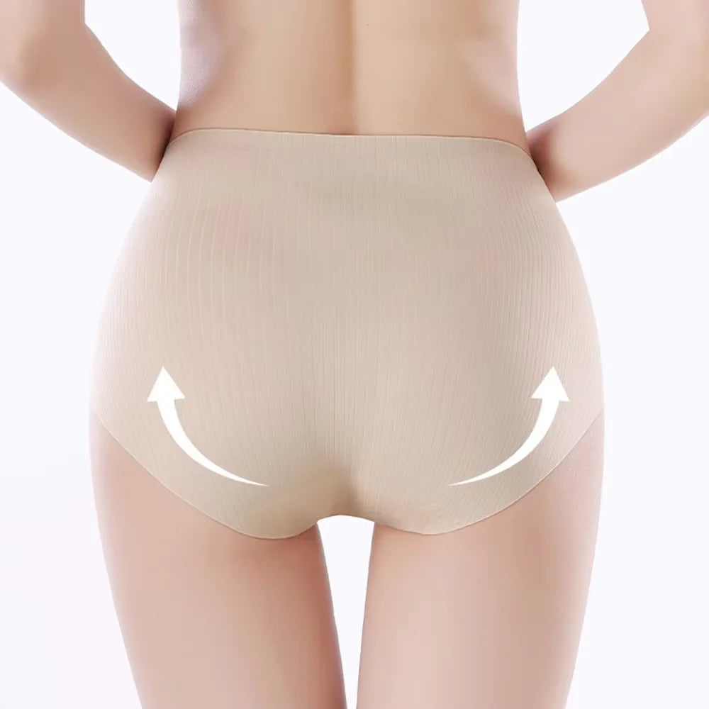 3-Pack Seamless Padded Camel Toe Proof Briefs for Gym & Yoga Padded Seamless Briefs Babs