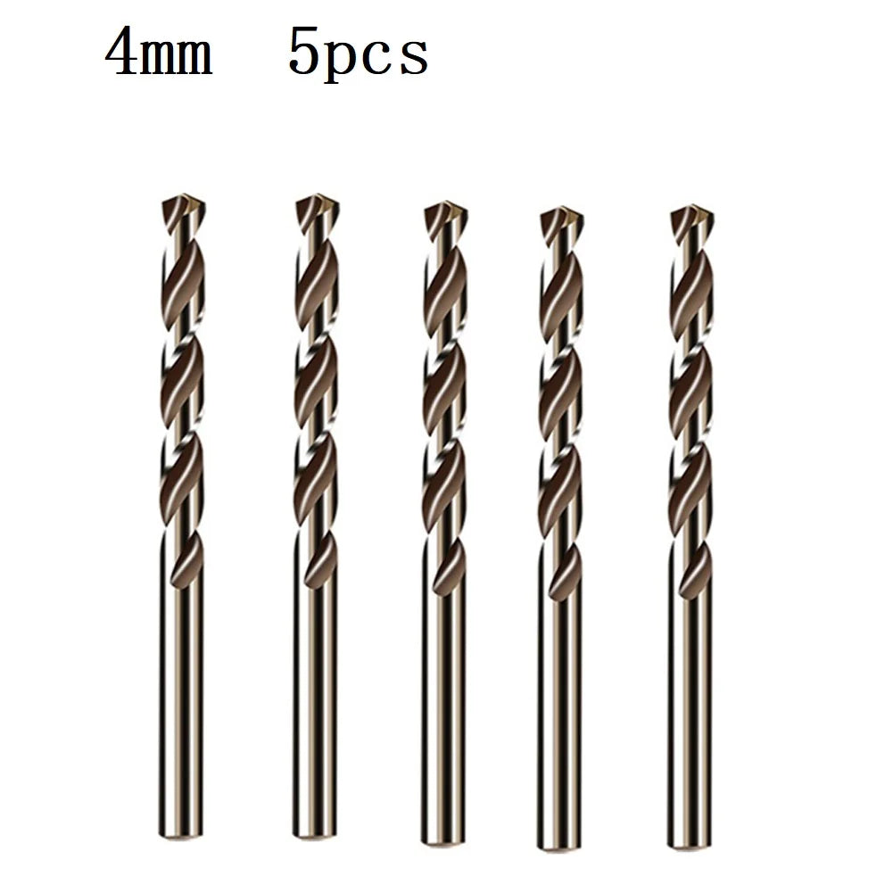 5-Piece M35 Cobalt HSS Drill Bit Set 1–4mm – Metal & Wood Cobalt Drill Bit Set Babs 4mm 5PCS