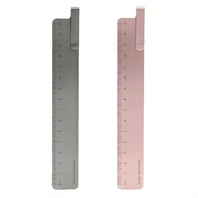 15cm Metal Bookmark Ruler – Art, School & Office Stationery Metal Bookmark Ruler Babs