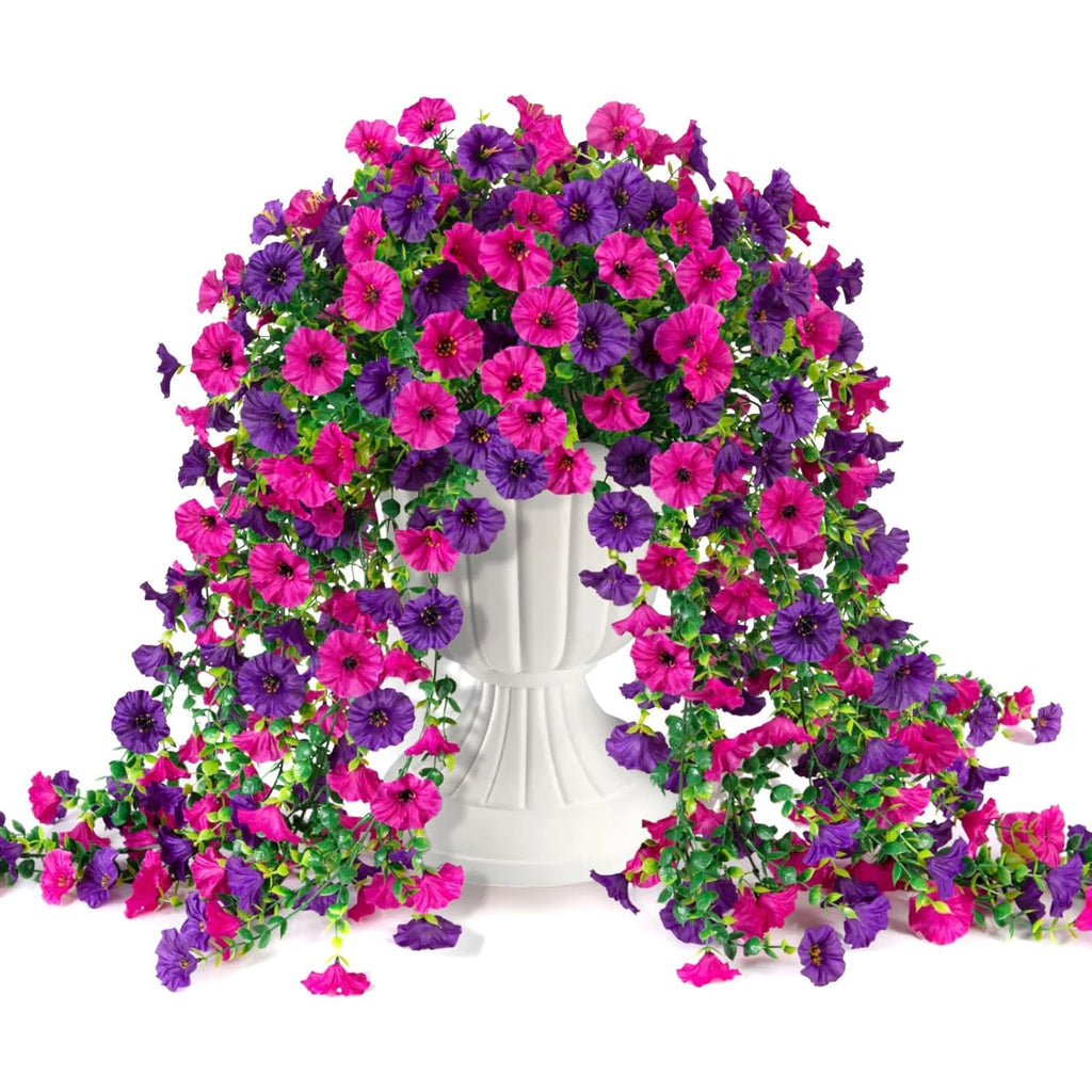 Artificial Morning Glory Vine Flowers – Wedding & Home Decor Artificial Flower Vine Babs