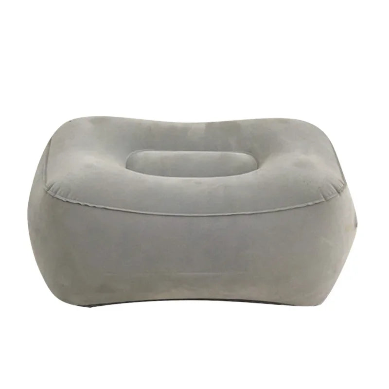 Inflatable Footrest Pillow – PVC Travel & Office Foot Rest Inflatable Footrest Pillow Babs
