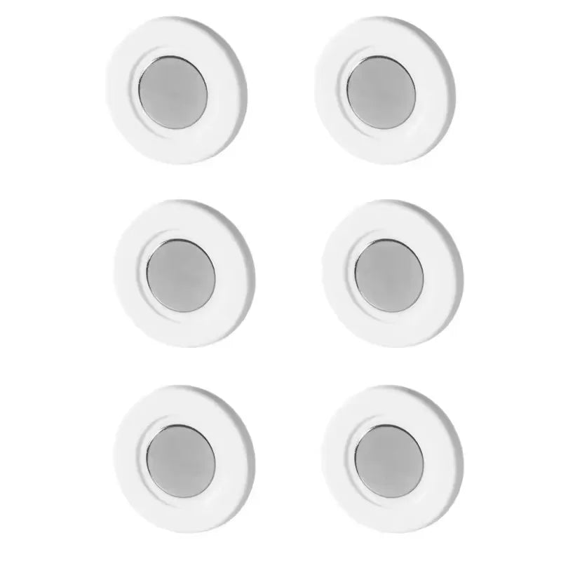 Magnetic Wall Mount Remote Holder – No Drill Adhesive Remote Control Holder Babs 6 PCS