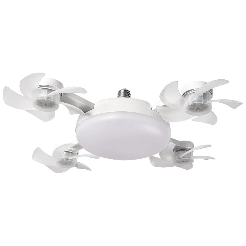 RTONTR LED Ceiling Fan Light | Remote Control & Dimming LED Ceiling Fan Light Babs 4 Heads