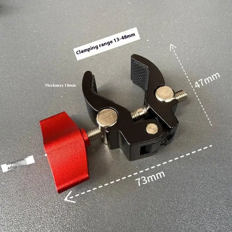 Camera Metal Super Clamp Double Ball Head Magic Arm Mount Set Camera Magic Arm Clamp Babs Style2
