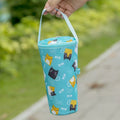 Insulated Milk Tea Tote Bag | Oxford Cloth Cup Carrier Insulated Cup Tote Bag Babs Cat