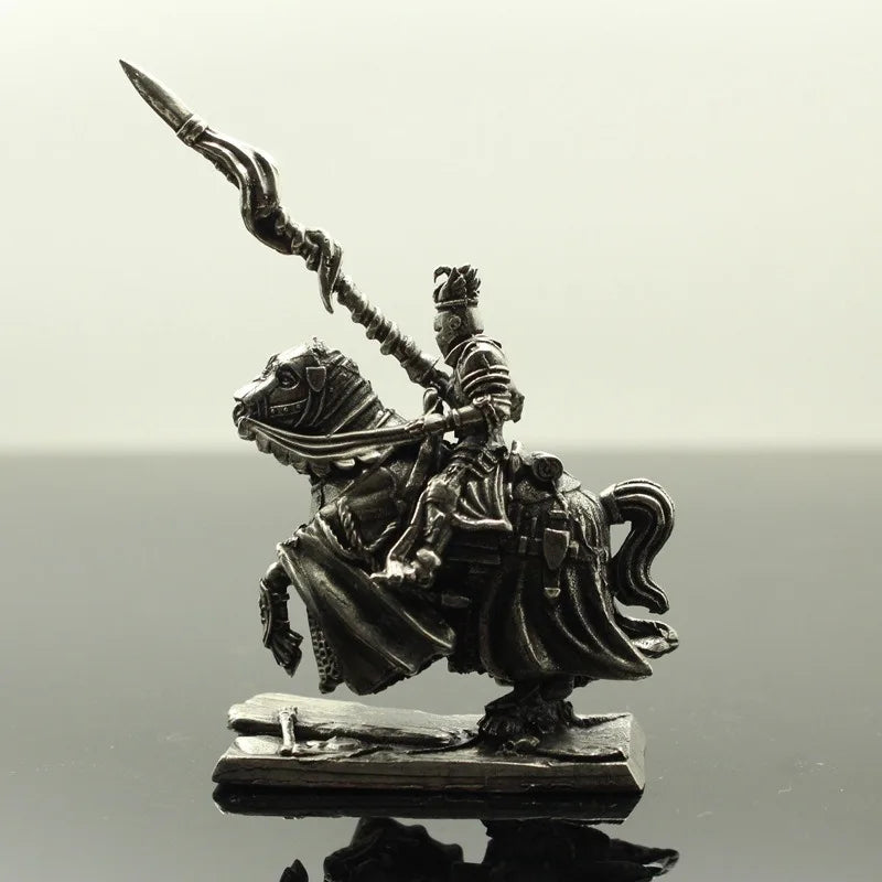Copper Samurai Warrior Figurine – Vintage Japanese Mask Miniature Decorative Figurine Babs