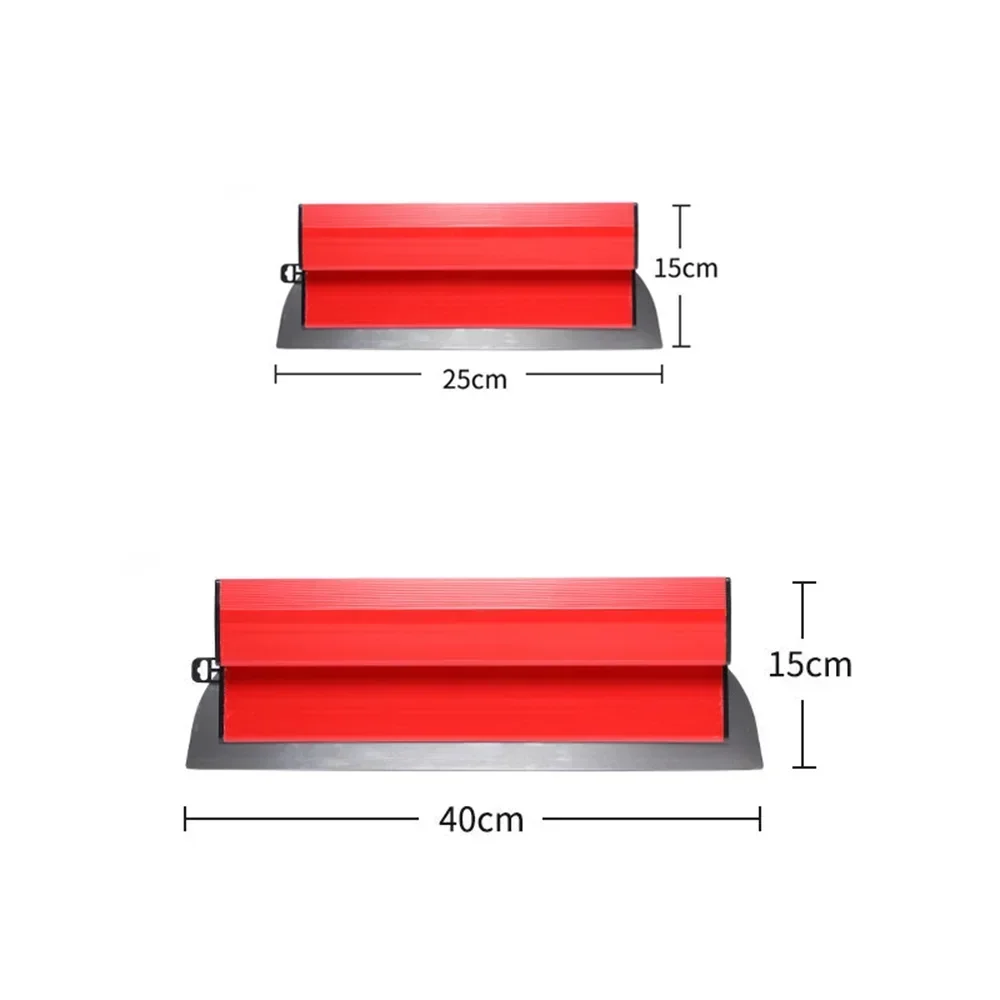 Drywall Smoothing Spatula 25/40CM Flexible Skimming Blade Plastering Spatula Babs