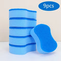9-Pack Reusable Kitchen Cleaning Sponge Wipes – Chemical-Free Kitchen Sponge Wipes Babs blue