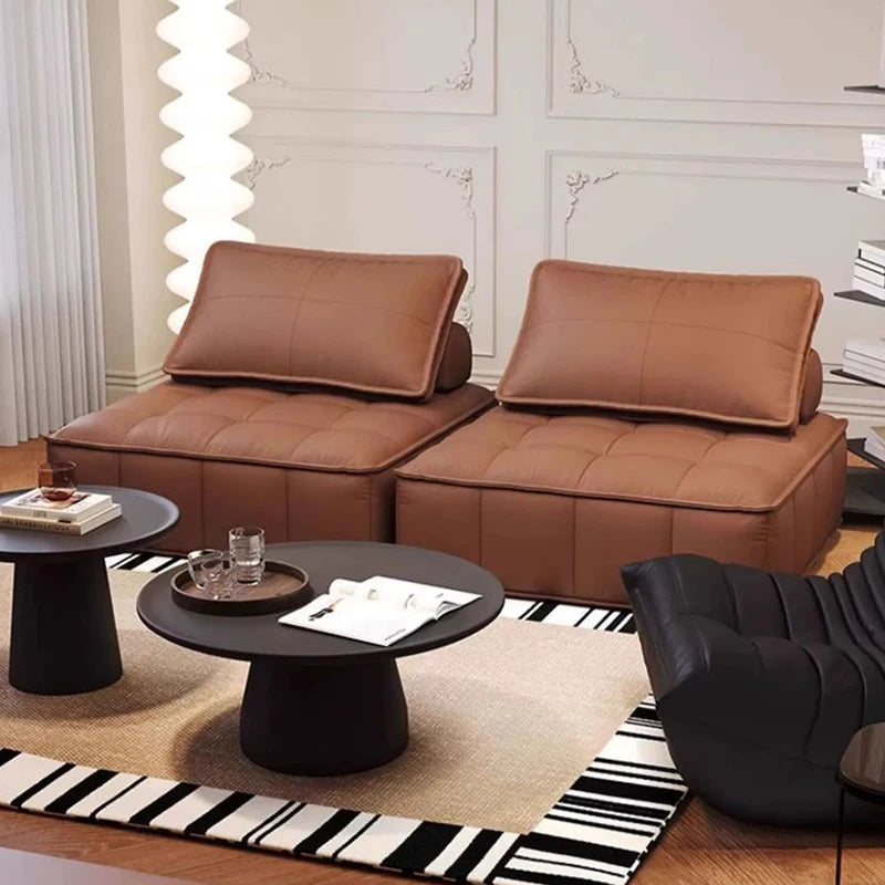 Modern L-Shaped Luxury Lazy Sofa – Nordic Single Sectional Sectional Lazy Sofa Babs