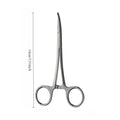 Stainless Steel Ingrown Toenail Forceps – Straight & Curved Tip Nail Care Forceps Babs WHITE
