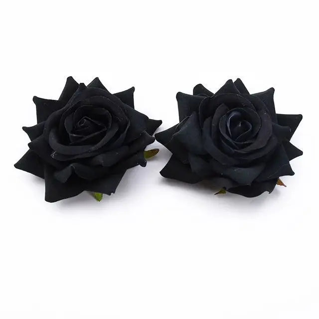 Silk Rose Heads 30/100pcs – Artificial Flowers for Wedding Decor Artificial Silk Flowers Babs 8 100 Pieces