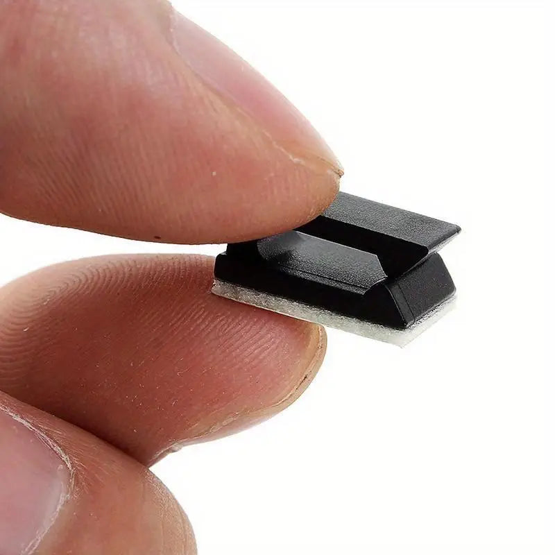50PCS Plastic Car Cable Tie Clips – Wire & Cord Organizer Car Cable Clips Babs