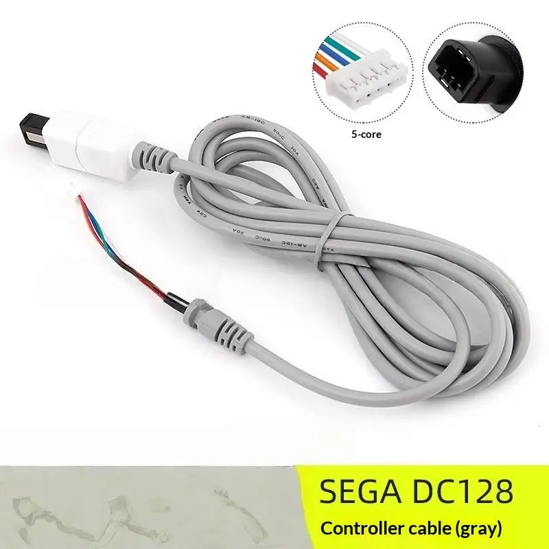 SEGA Dreamcast Extension Cable 2M Gamepad Controller Cord Controller Extension Cable Babs A1