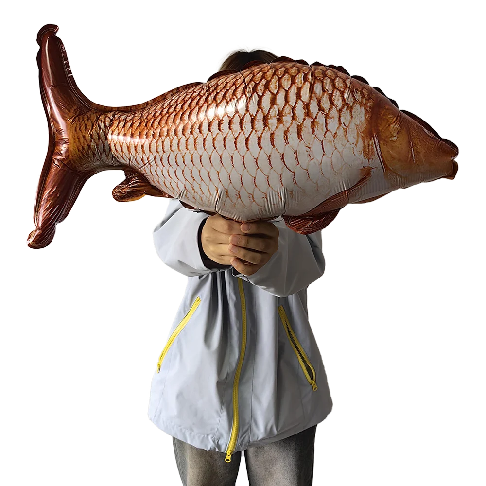 Fish Foil Balloons – Fishing Themed Birthday Party Decor Party Foil Balloons Babs
