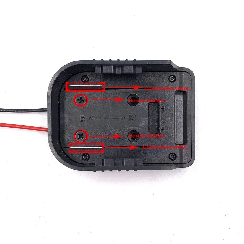 18V Battery Connector Adapter for Makita & Bosch – 12 AWG Battery Connector Adapter Babs