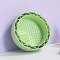 Silicone Makeup Brush Cleaner Bowl – Portable Washing Tool Makeup Brush Cleaner Babs Green