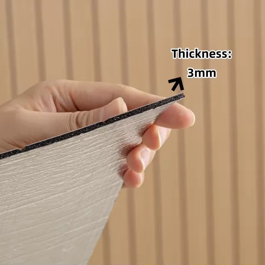 3D Peel & Stick Wall Panels – Self-Adhesive PVC Foam Roll Peel & Stick Wall Panel Babs