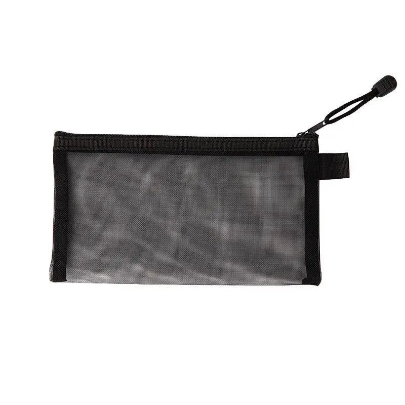 10-Pack Mesh Zipper Pencil Pouches – Clear See-Through Mesh Pencil Pouch Babs