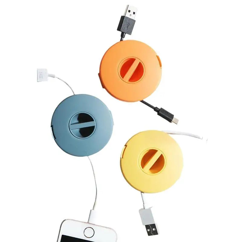 Portable Cable Winder Organizer – Mini Cord Storage Box Cable Winder Organizer Babs