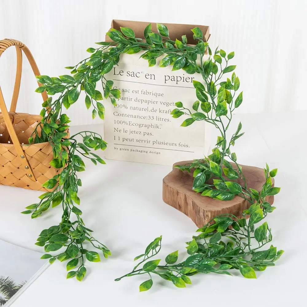 Artificial Green Foliage Vine Wall Hanging Plant – 180cm DIY Decor Artificial Hanging Vine Babs