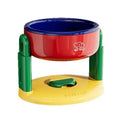 Adjustable Elevated Pet Bowl – Anti-Tip Raised Dog Cat Feeder Elevated Pet Bowl Babs A