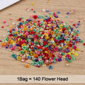 Dried Pressed Flowers 140 Heads – Resin, Nail Art & DIY Crafts Dried Pressed Flowers Babs 1Bag 140Heads