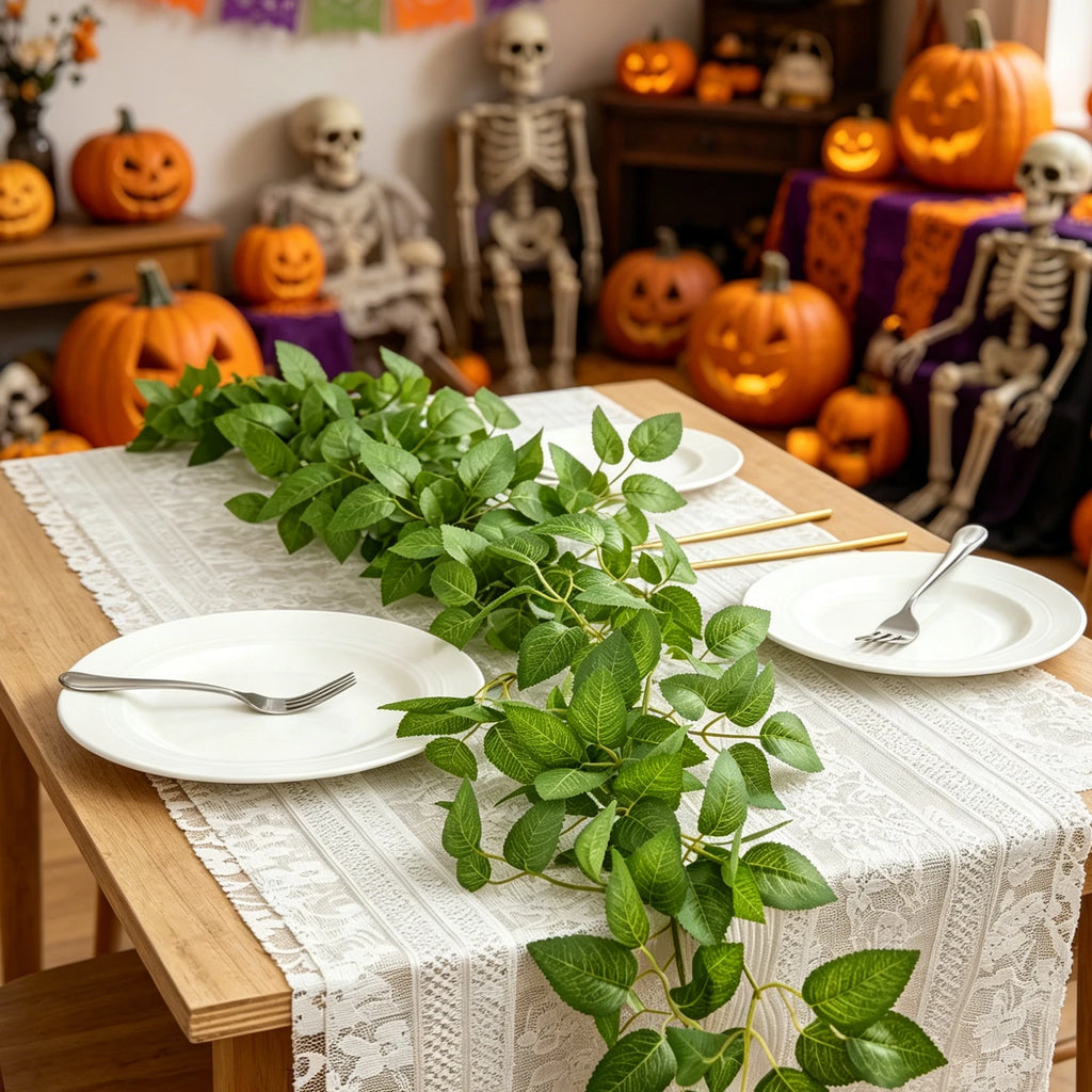 Artificial Vine Leaves – Wedding, Halloween & Home Décor Artificial Vine Garland Babs