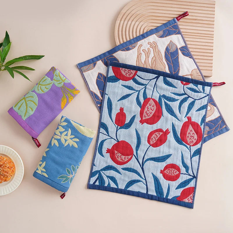 Kitchen & Bathroom Hand Towels with Loop – Quick Dry Cotton Kitchen Hand Towels Babs