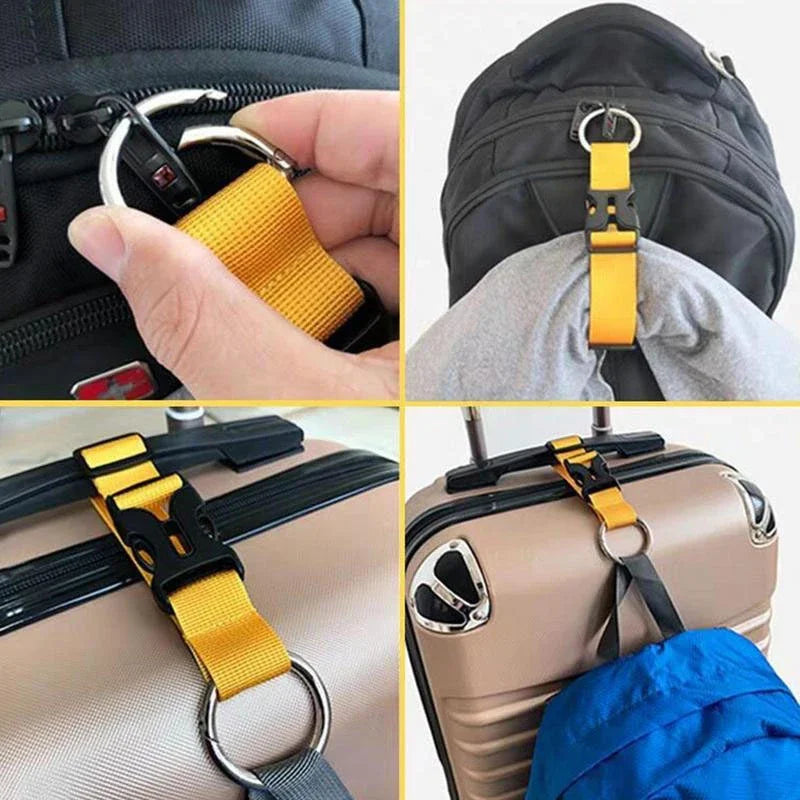 Multifunctional Backpack Hanging Buckle & Luggage Strap Hook Luggage Strap Hook Babs