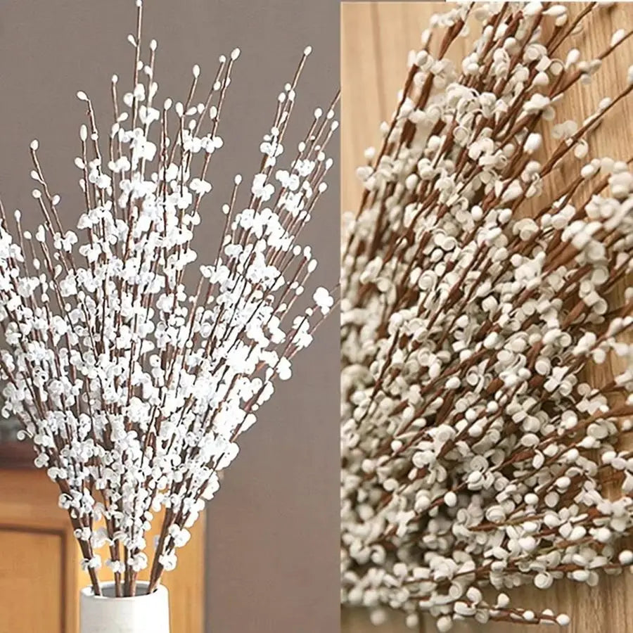 Artificial Jasmine Flowers 4/8 Pcs – Wedding & Home Decor Stems Artificial Flower Stems Babs